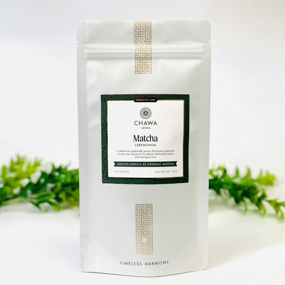 Matcha Line Organic Line Matcha Ceremonial 100g – Chawa Japan